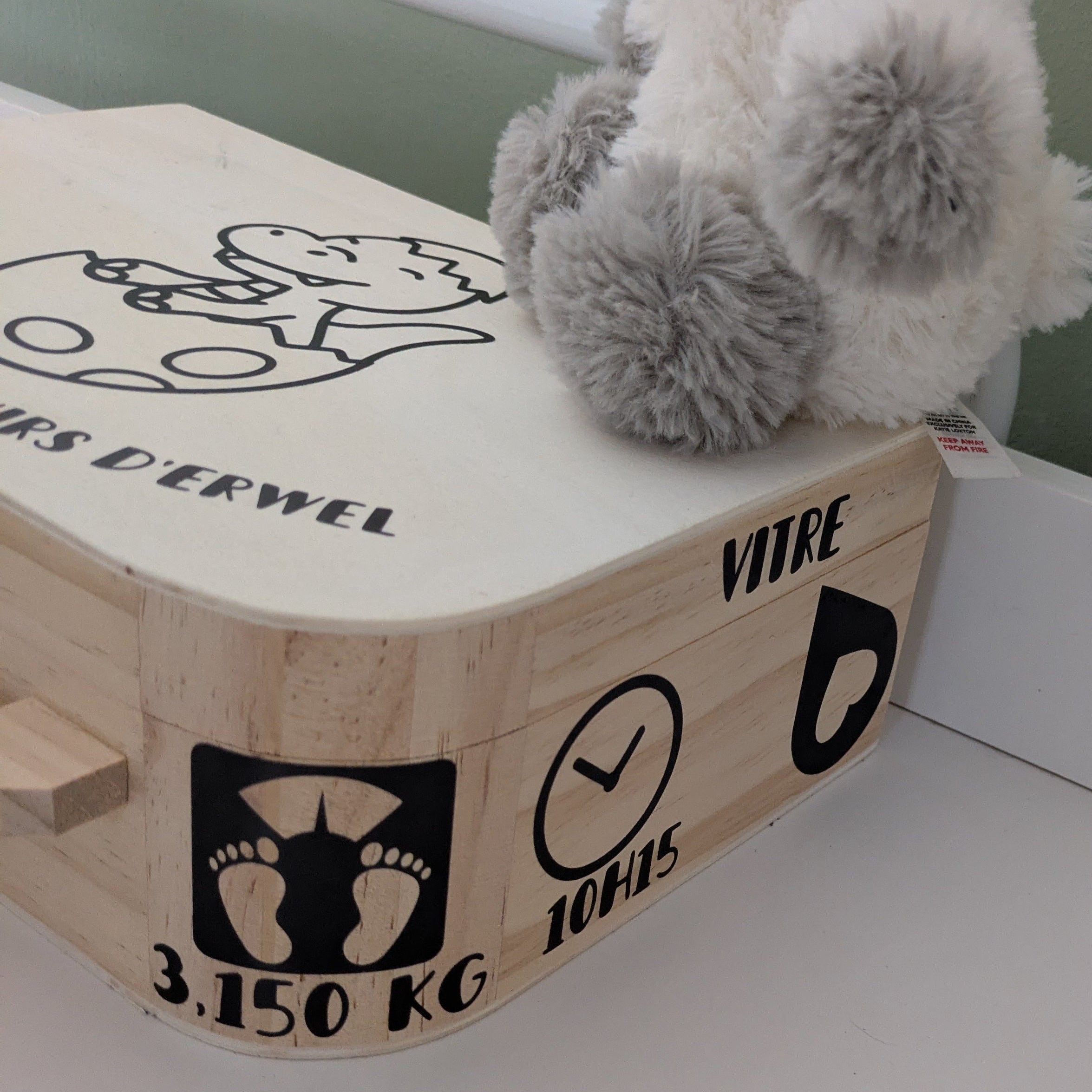 Valisette personnalisée - Mes premiers souvenirs