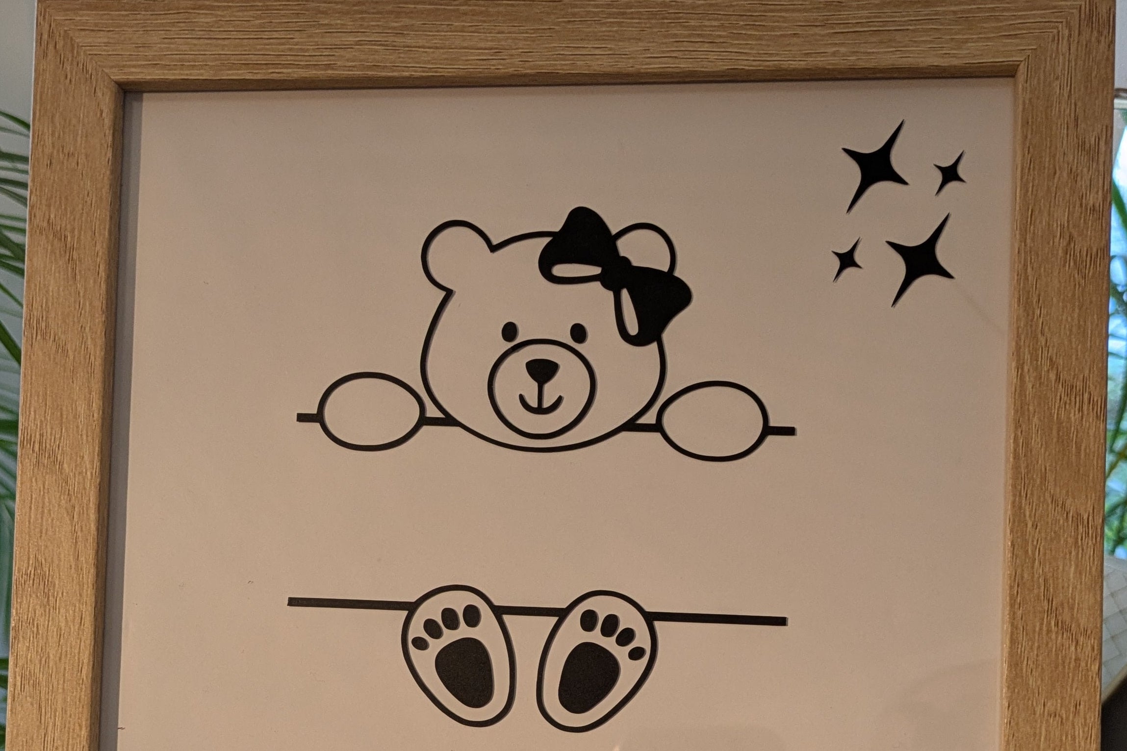 Cadre de naissance personnalisé