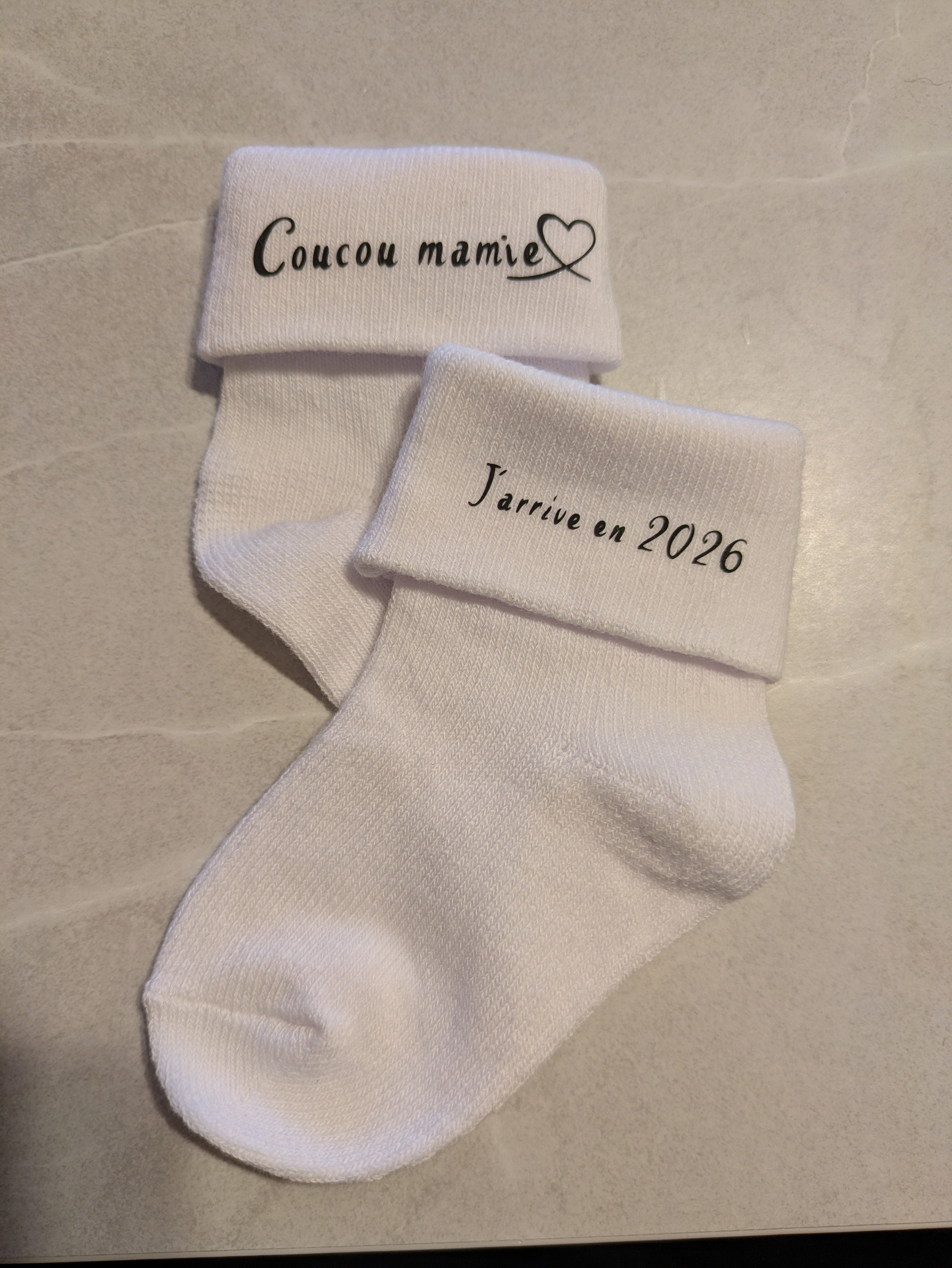 Chaussettes naissance