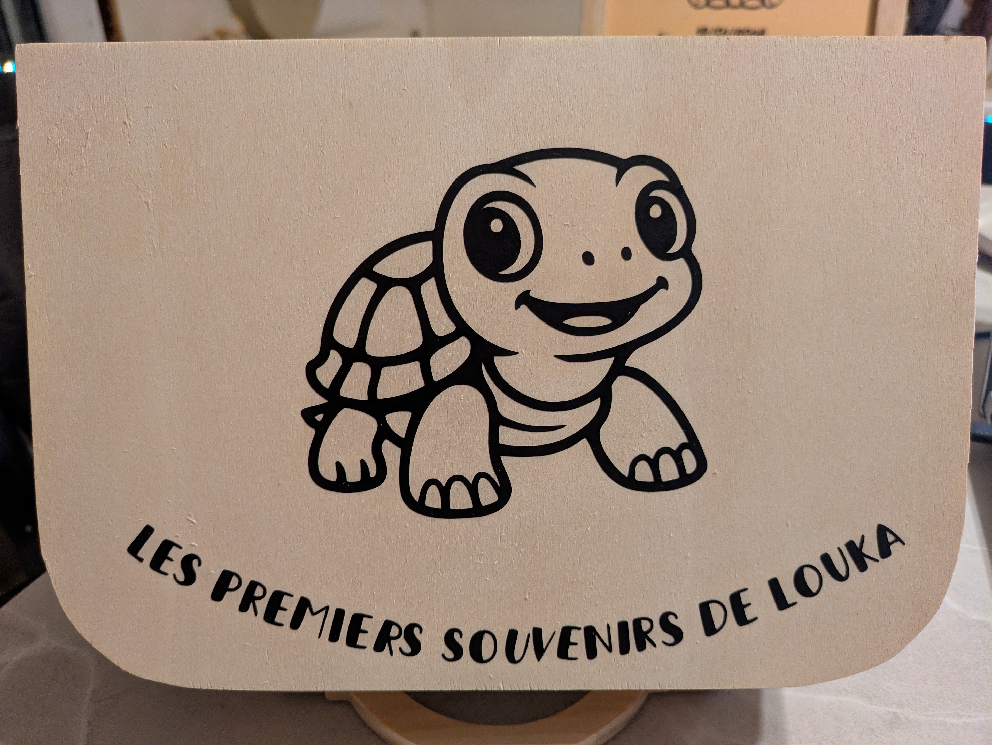 Le coffret naissance personnalisé - Garçon