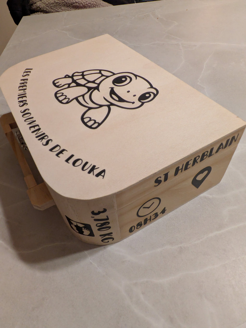 Le coffret naissance personnalisé - Garçon