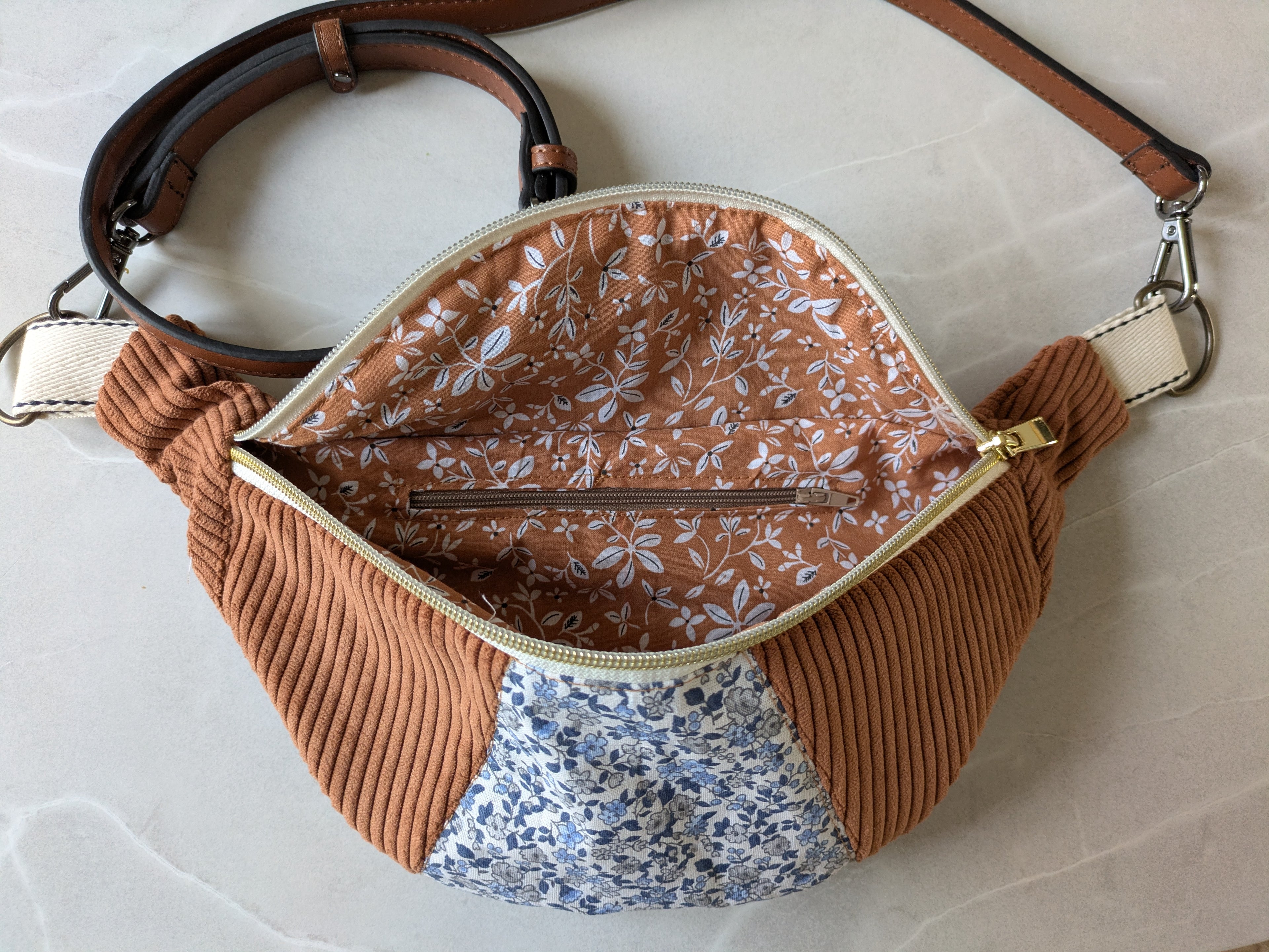 Sac banane personnalisable - Version triangle