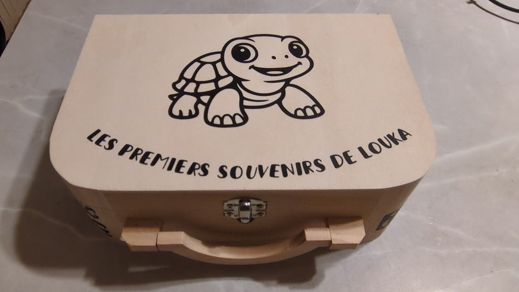 Le coffret naissance personnalisé - Garçon
